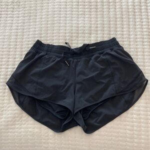 Lulu Lemon shorts, size 8, have cinch tie